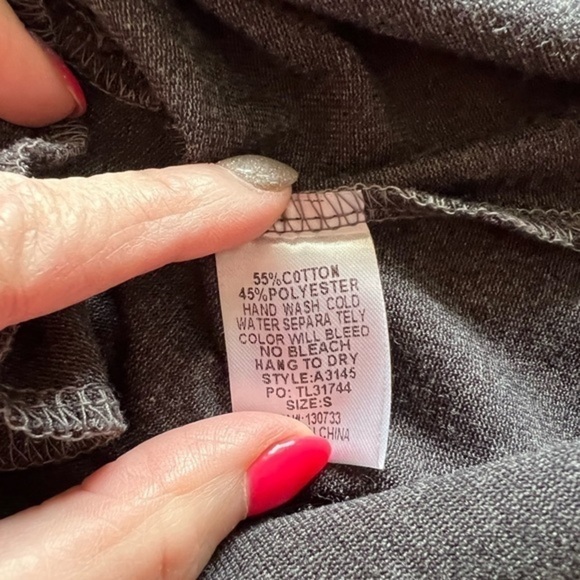 Umgee Raglan Mini a Line Henley Dress - Picture 9 of 10